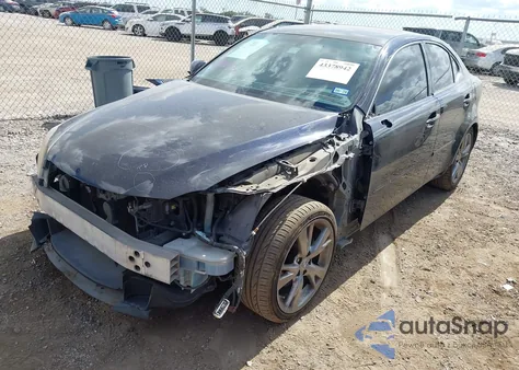 2009 Lexus Is 250 from USA, damaged, VIN JTHBK262X95100032